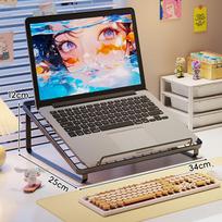 Ollymurs Ventilated Laptop and Monitor Stand juoda