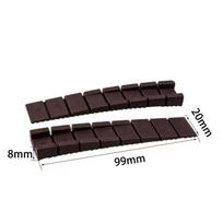 Plastic Furniture Shims Adjustable Height Wedges Balance Pad Table Levelers Height Chair Balance Foot Table ruda