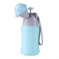 Baby Travel Urinal Pot ABS Kid Portable Urinal Toilet Potty Training Baby Boys Girl Car Outdoor Travel Supply šviesiai mėlyna spalva