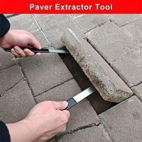 Paver Extractor 2-Piece Heavy-Duty Non-Slip Grip Paving Bricks Extractor Tool For Garden Lawn Patio Park Beginners Professionals CN
