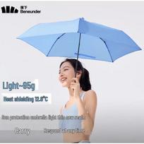 Beneunder Ultra-Light Portable UV Sun Umbrella ledo mėlyna spalva