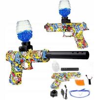 Karabin Pistolet Automat Na Kulki Żelowe Wodne Orbezz 7-8 Mm Glock Graffiti