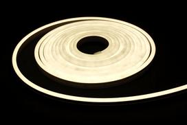 Neon Led Flex 12V 8X16Mm Biały Neutralny Wąż Świetlny Do Reklam Napisów