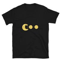 Bitcoin Eating Dollar Euro Currency Forex Crypto T-Shirt M