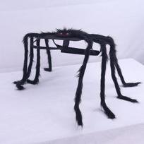 Helovino gyvūno voro kostiumas su audinio medžiaga šunų persirengimui ir vakarėlio dekoravimui Black,Large