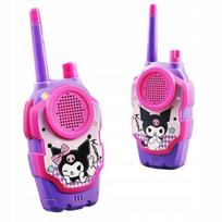 Walkie Talkie Krótkofalówka Kuromi Hello Kitty 2 Szt Zestaw