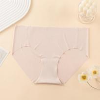 Women's Seamless One-Piece Low to Mid Waist Underwear 3 Pack Lightweight Breathable Soft Fabric Comfortable Fit XL