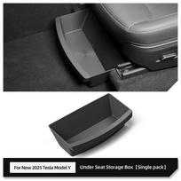 For Tesla New Model Y 2025 Juniper Launch Under Seat Storage Box Case Car Seat Organizer Vehicle Underseat Drawer Tray Accessory