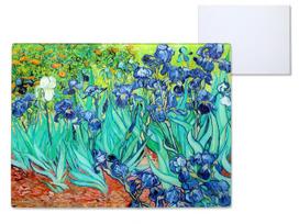 Szklana Deska Do Krojenia Podstawka Kuchenna Van Gogh Irysy Kwiaty