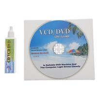 1 rinkinys diskų valymo rinkinys Grotuvo priežiūros įranga CD/VCD/DVD grotuvui mėlyna