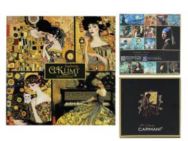 Szklana Podkładka Pod Kubek Gustav Klimt Kolaż Zestaw Do Kawy Herbaty