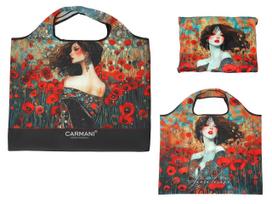 Torba Na Ramię Składana Lady's Floral Symphony Carmani Moda Akcesoria