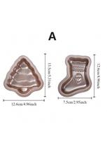 Carbon Steel Cake Mold Food Grade Non-stick Muffin Tray Heat-resistant Creative Cartoon DIY Cookies Candy Chocolate Baking Pan