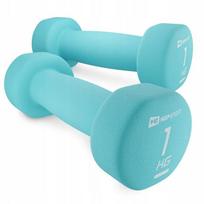 Zestaw Hantli Neoprenowych Do Ćwiczeń Hantelki Fitness 2X1Kg Żeliwne