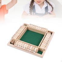 Šachmatų lentos žaislas Montessori žaidimas Kognityviniam vystymuisi tinkantis medinis namams žalia