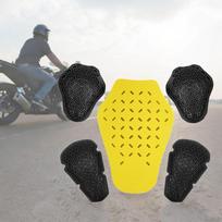 5x Motokroso Apsauginiai Šarvai Universalūs Įrankiai Motociklų Aksesuarai Alkūnių Apsaugos Nugaros