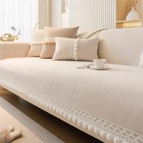 Cream Style Chenille Sofa Cushion Four Seasons Universal Simple Non-Slip Cushion Sofa Cover Cover Cloth 70*70cm
