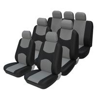 7 dalių automobilio sėdynės užvalkalas Sėdynės apsaugos užvalkalas, suderinamas su oro pagalvėmis Automobilių sėdynių užvalkalai Universalūs automobilio priedai