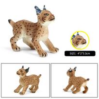 Oenux Imitacija Laukinių Gyvūnų Bengalijos Katė Tigrinė Katė Lūšis Karakalas Leopardas Veiksmo Figūrėlės Modeliai Švietimo Miniatiūrinis Vaikų Žaislas