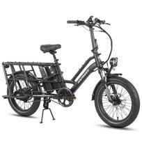 Fafrees FF20 CUV Longtail Electric Bike, 12 Ah x 2 Batteries, 250W juoda