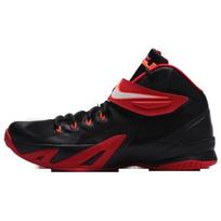Nike LeBron Zoom Soldier 8 Black Varsity Red Sneakers 653641-016 40.5
