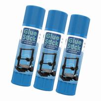 3D Printer Glue Sticks PVP Solid Glue Sticks Non toxic Washable for Hot Bed Platform Glass Plate Easy Removing 6PCS 3PCS balta