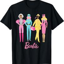 Barbie - 60th Anniversary Fashion T-Shirt S juoda