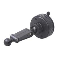 360 Degree Rotatable Sticky Suction Cup Mount For 17mm Ball Head Adapter 1