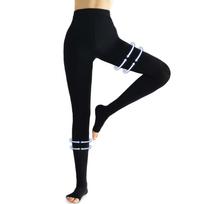 Open Toe Compression Thigh High Pantyhose 20-30Mmhg Graduated Medical Compression Stockings Leg Support For Varicose Veins Edema L