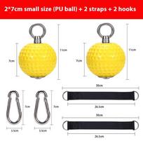 7Cm/9Cm Pull-Up Grip Ball Finger Strengthener Anti-Slip Hand Trainer Sport Forearm Exerciser Professional Gym Equipment Fitness