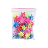 36Pcs Bike Bead Spoke Beads Colorful Safety Kids Clip Bicycle Round Multi-color Love Heart Stars Wheel Accessories Decoration