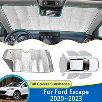 Sun Window Visor Cover For Ford Escape Kuga   2022 2023 Windshield Sunshades UV Protection Interior Sunproof Rear Windshield
