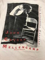 Vintažiniai 1987 m. John Cougar Mellencamp Lonesome Jubilee turo marškinėliai 3A605 Unisex marškinėliai XXL