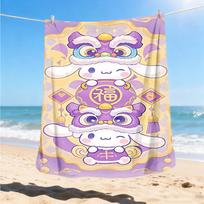 1pc Hello Kitty Outdoor Blanket Lightweight Flannel Throw For Travel, Camping, Livingroom, Couch, Chair Soft 80x120cm