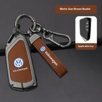 For Volkswagen VW GTD Magotan Golf 8 MK8 ID.3 ID.4 ID.6 Accessorie Car TPU Zinc Alloy Key Case Bag Car Key Chain Metal Key Shell