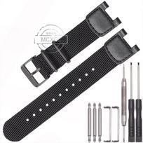 24mm Premium Nylon Strap For Casio SGW-100 PAS-400B GW-3000B GW-3500B Men's Sports Watch Accessories Watch Band Wristband SGW-100