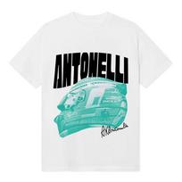 Kimi Nr.12 Antonelli Racing Vairuotojo Marškinėliai Apvalia Kaklo Iškirpte Vasariniai Trumpomis Rankovėmis Vyriški Marškinėliai Unisex Gatvės Stiliaus Dizainas Grafinis Spaudinys T-shirt Anime Viršūnės Grupės Marškinėliai XS