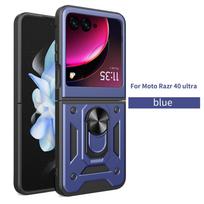 Motorola Razr 60 Ultra Case: Cross-Border Compatible, Magnetic, for RAZR 50 & RAZR 50 Ultra RAZR 50 Ultra/RAZR Plus 2024 mėlyna