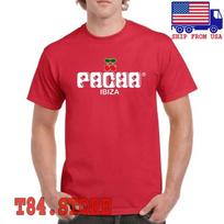 Pacha Ibiza Vyriškas Raudonas Dydis S iki 5XL S