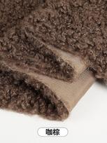 50x50cm Storas Imituotos Vidutinės Avies Vilnos Pliušinis Audinys Medvilninės Lėlės Plaukams Žaislų Audinys Rankų Darbo DIY Drabužių Audinys 50x50cm