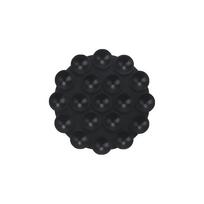 Silicone World Round Silicone Suction Cup Mobile Phone Fixing Bracket Car Mounted Holder Phone Case Anti-Slip Stand Fixed Pad juoda