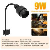 9w 12w 15w Aquarium Led Light Super Slim Adjustable Focus Aquariums Fish Tanks Spotlight Waterproof Clip-on (as the picture,CN Plug)