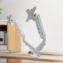 OLOEY Dual Monitor Arm Stand balta