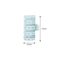 Plastic Hair Roller for Bangs Self-adhesive Fluffy Hair Eight-character Bangs Curling Air Bangs Curling Tube Hairdressing Tools