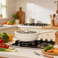 Velosan Titanium Ceramic Non-stick Square Frying Pan