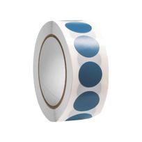 19mm Round Color Coding Labels Waterproof Adhesive Backing Color Round Stickers Coated Paper Classification Mark (Blue,1600*900*700MM) mėlyna