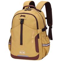 JEEP Large Capacity Outdoor Travel Backpack imbiero geltonos spalvos