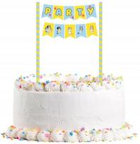 Dekoracja Na Tort Ciasto Topper Pies Bluey Blue Bajka Urodziny Party 20Cm