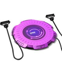 with Pull Rope Twist Exercise Board Foot Massage Yoga Waist Trainer  Fitness Equipment Purple&Pull Rope