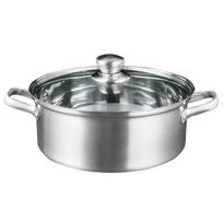 Food Grade 304 Stainless Steel Divided Hot Pot 304 nerūdijančio plieno spalva